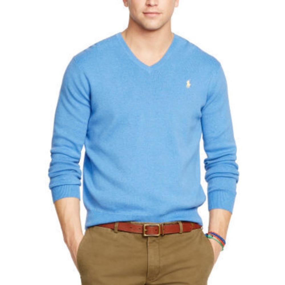 Polo Ralph Lauren Pima V neck sweater